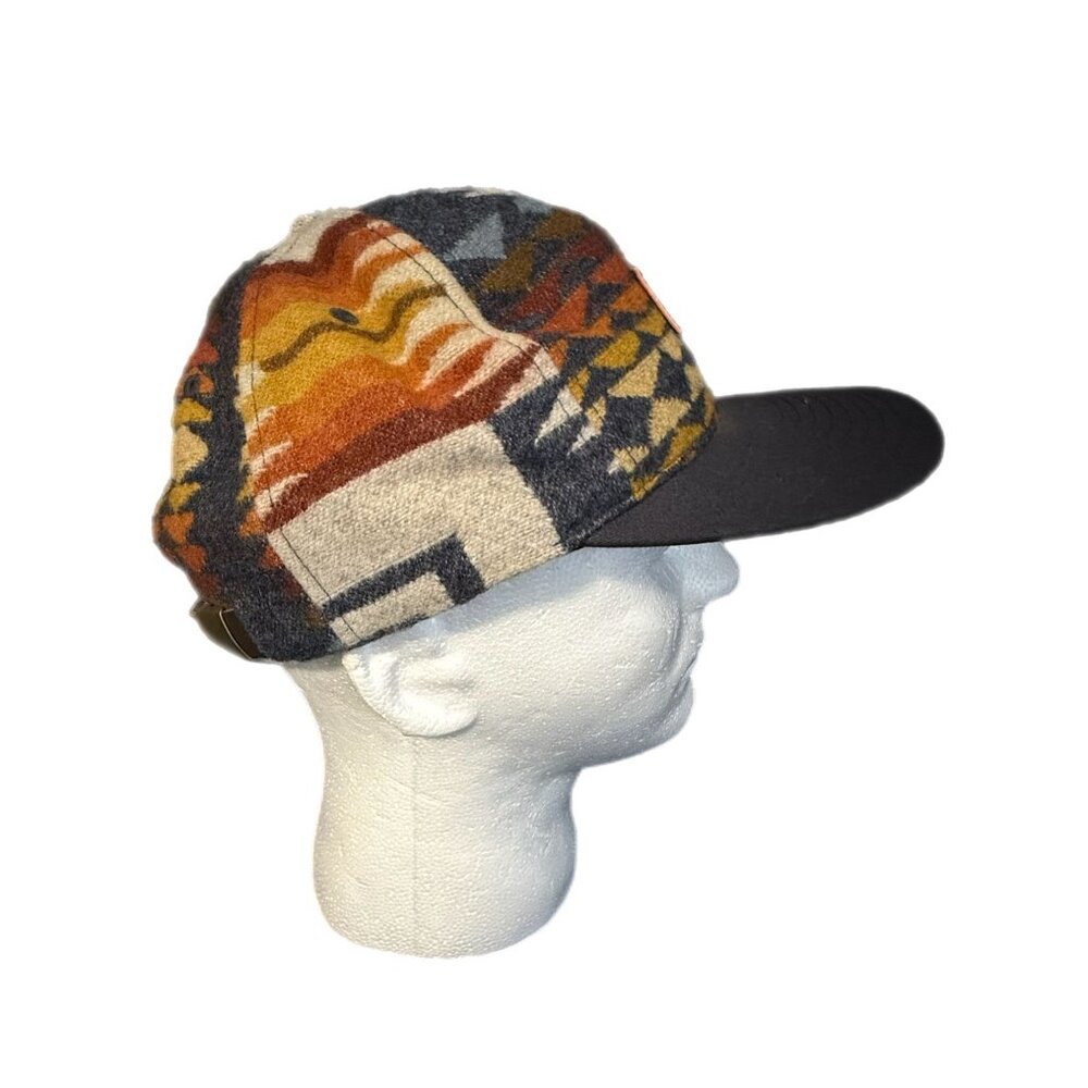 PENDLETON Adjustable Strapback Aztec Wool Cap Hat - image 3